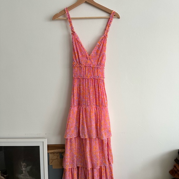 LIKELY Athena Dress - Pink Floral (ONLY USED ONCE) - Picture 6 of 15